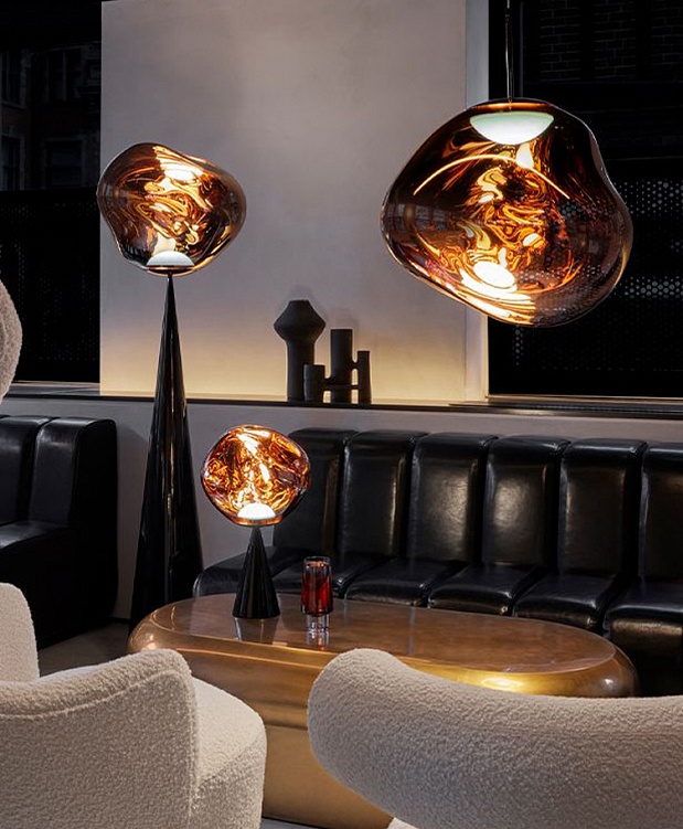 Подвесной светильник MELT COPPER фабрики Tom Dixon в наличии Фото N3